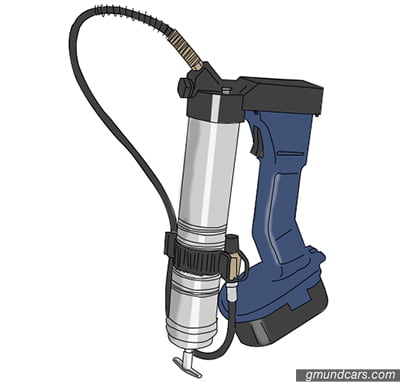 battery-powered grease gun