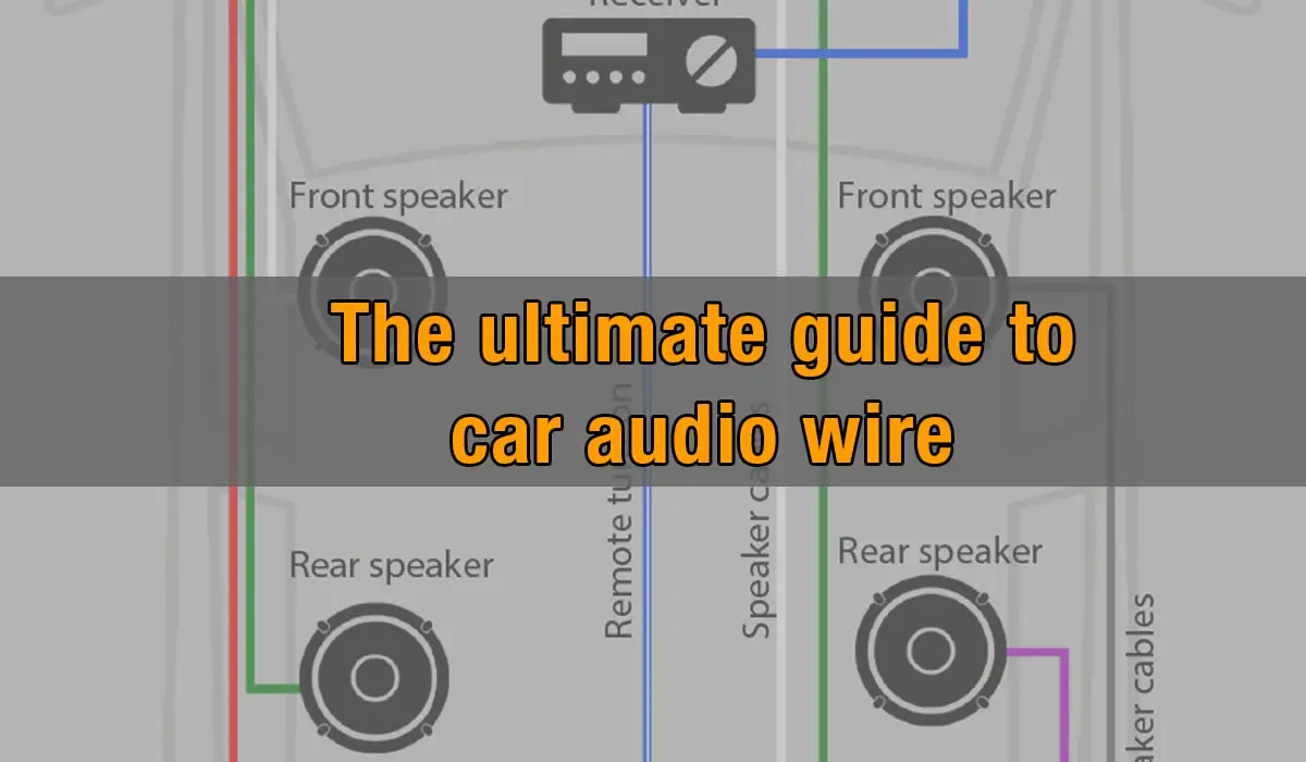 car audio wire guide