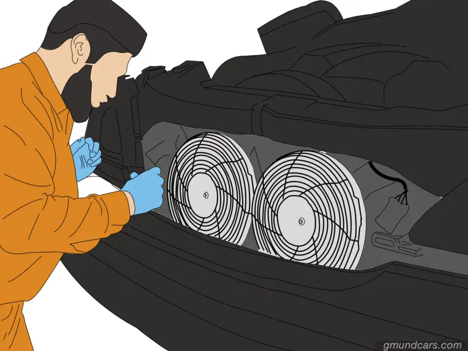 install cooling fan for amplifier