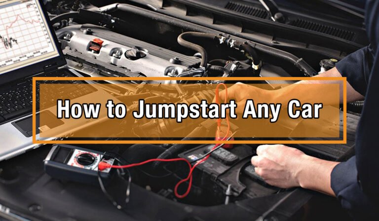 how to jump start your car