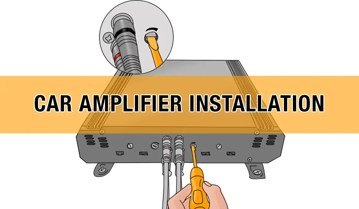 car amplifier installation