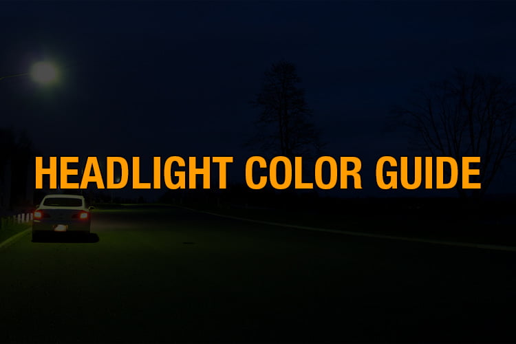 color temperature for your headlights