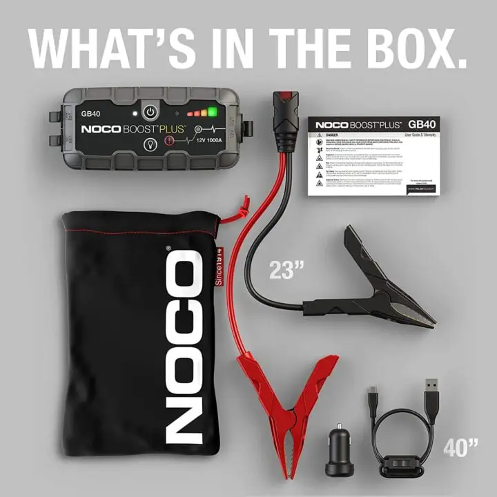 noco gb40 unboxing