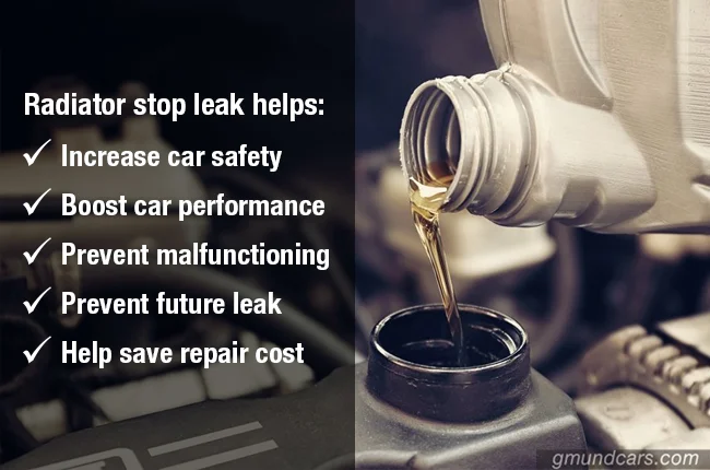 benefits of radiator stop leak