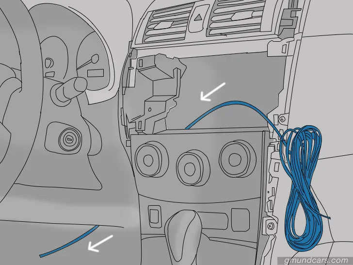 run remote turn on wire
