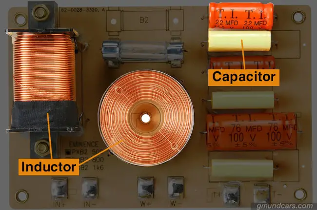 speaker crossover parts