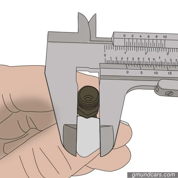 use a caliper