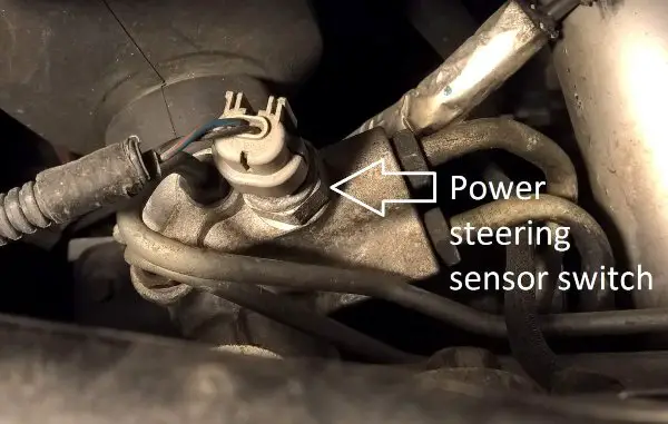 A failing power steering switch is one of the causes leading to car shakes when turned on AC