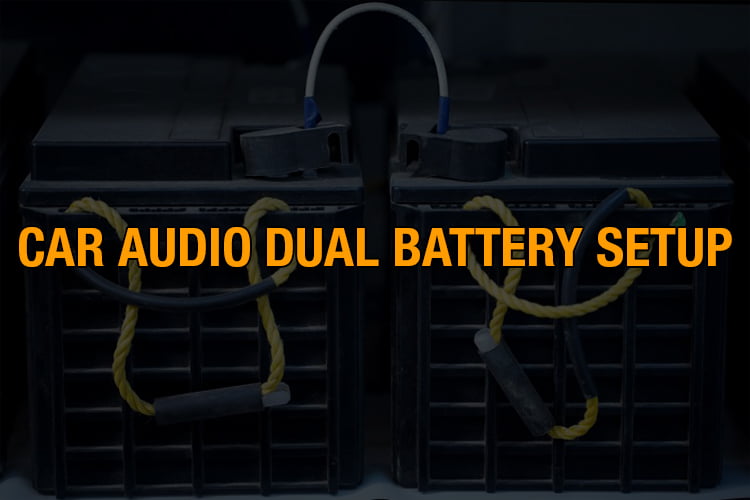 Car audio dual battery setup