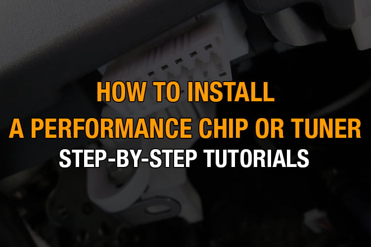 This article instructs you how to install a performance chip or a tuner