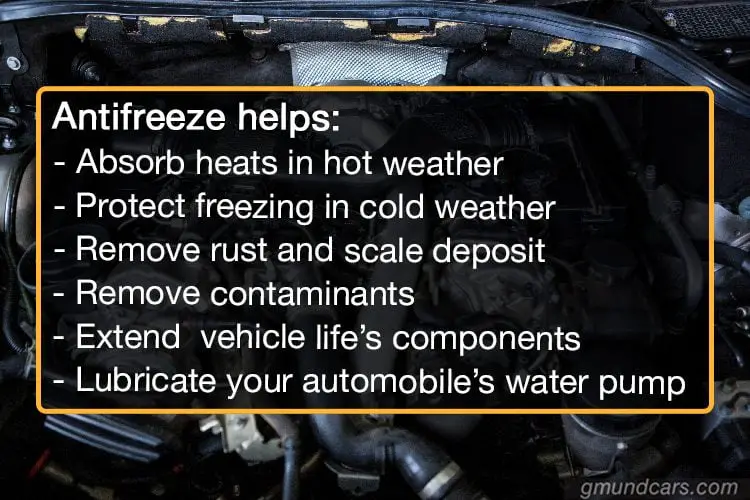 benefits of antifreeze