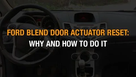 Ford blend door actuator