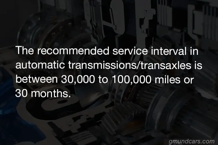 How often to change automatic transmission fluid