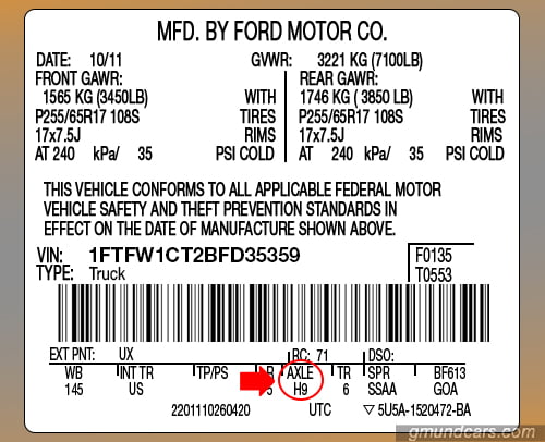 Safety Compliance Certification label