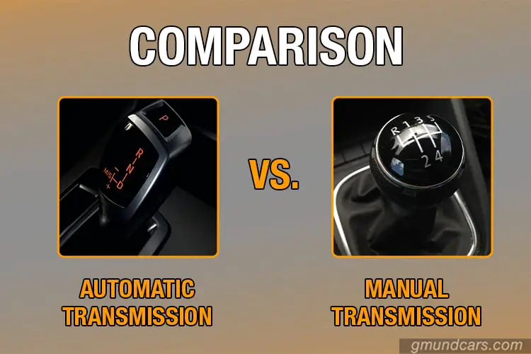 automatic transmission vs. manual transmission