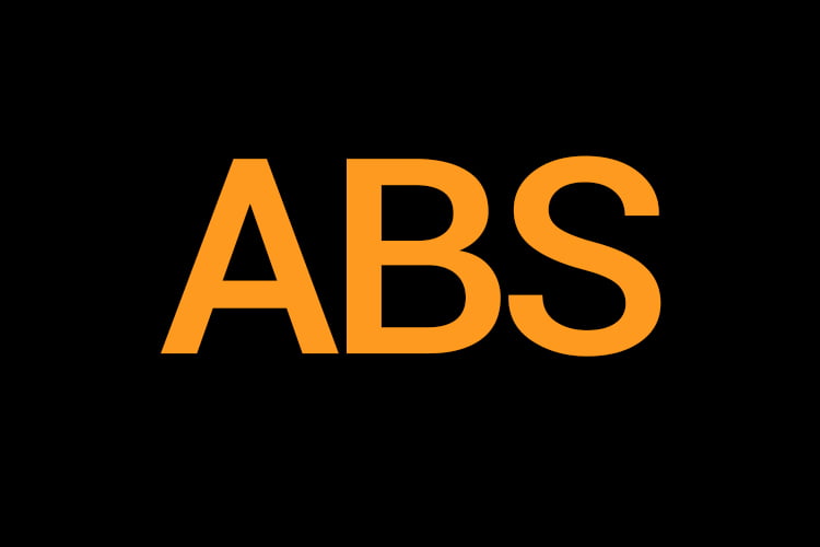 ABS warning light