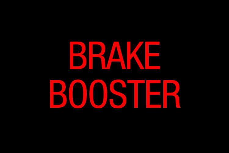 Brake Booster Warning Light