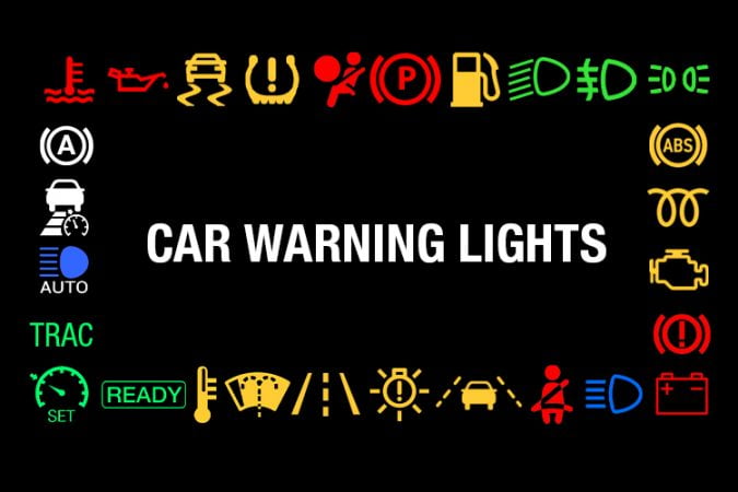 200+ car warning lights