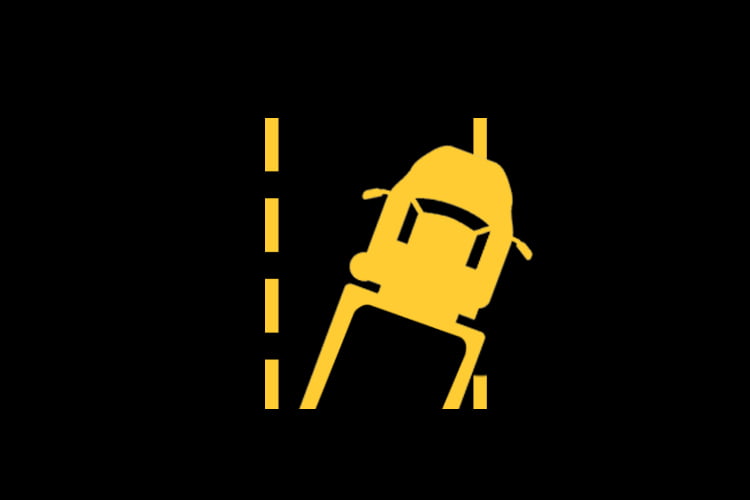 Lane Departure Warning System (LDWS) Indicator