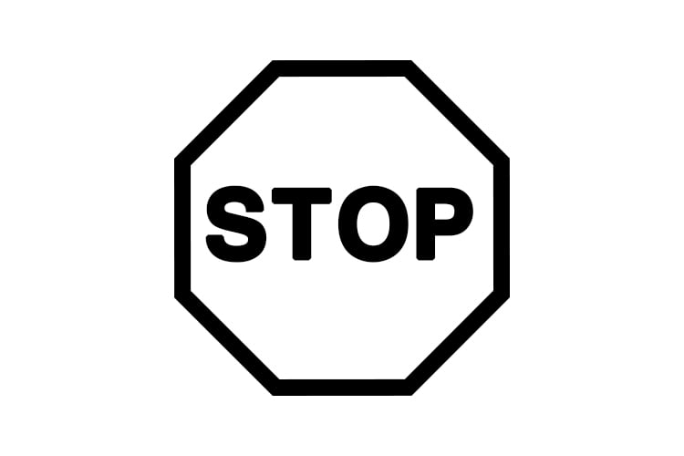 STOP Indicator