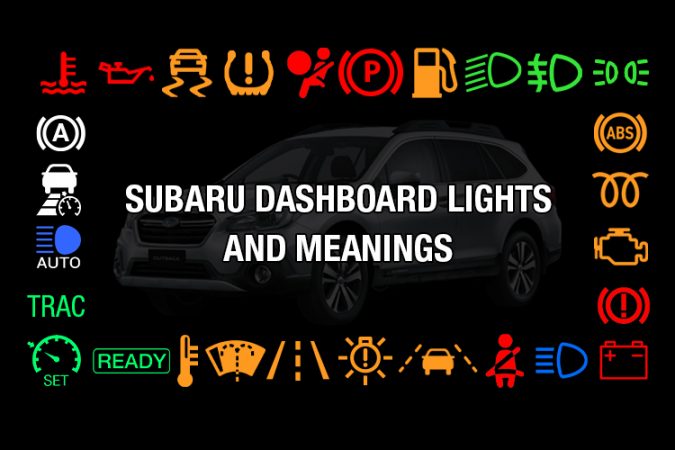 Subaru dashboard lights and meanings