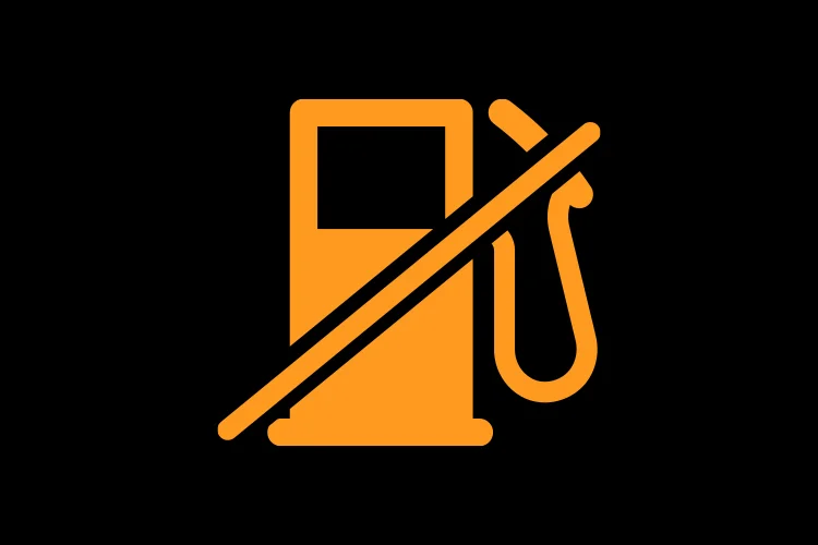 Fuel shut off and shut off fault indicator