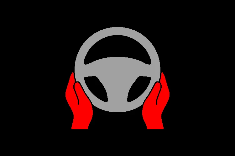 Steering assist alert indicator