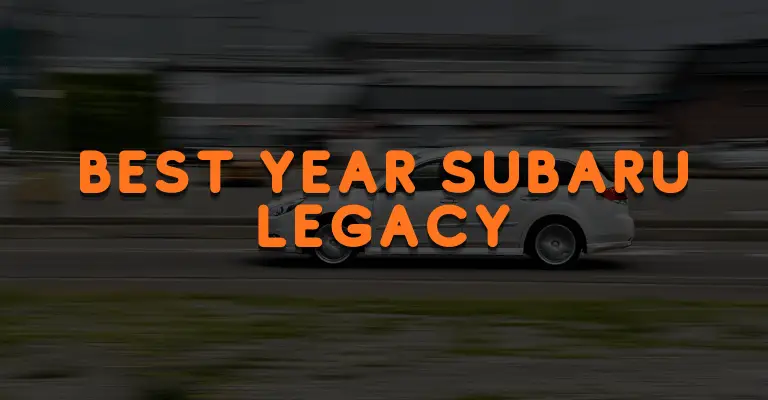 my favorite year subaru legacy driving down a run way
