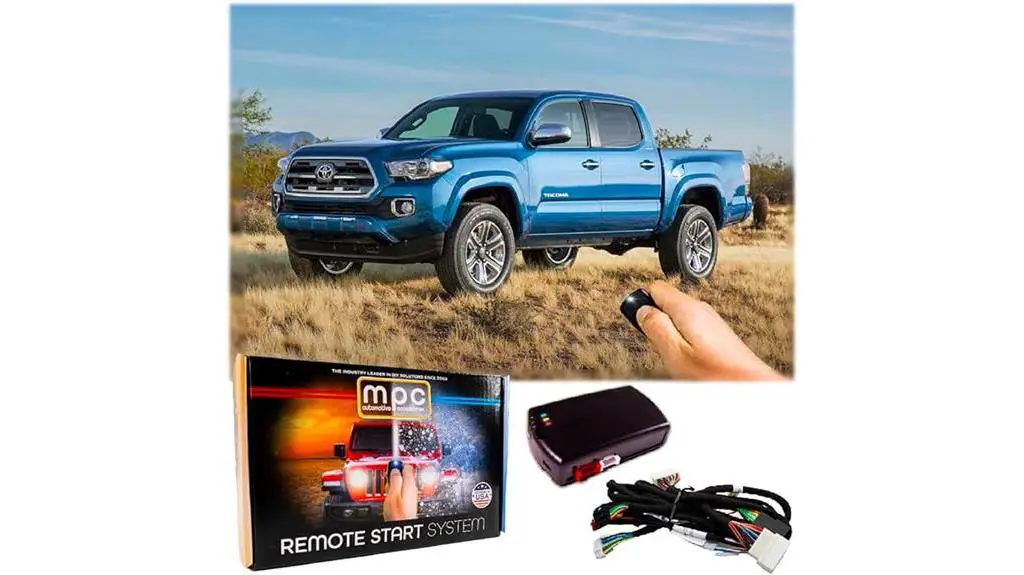 2016 2019 tacoma remote starter