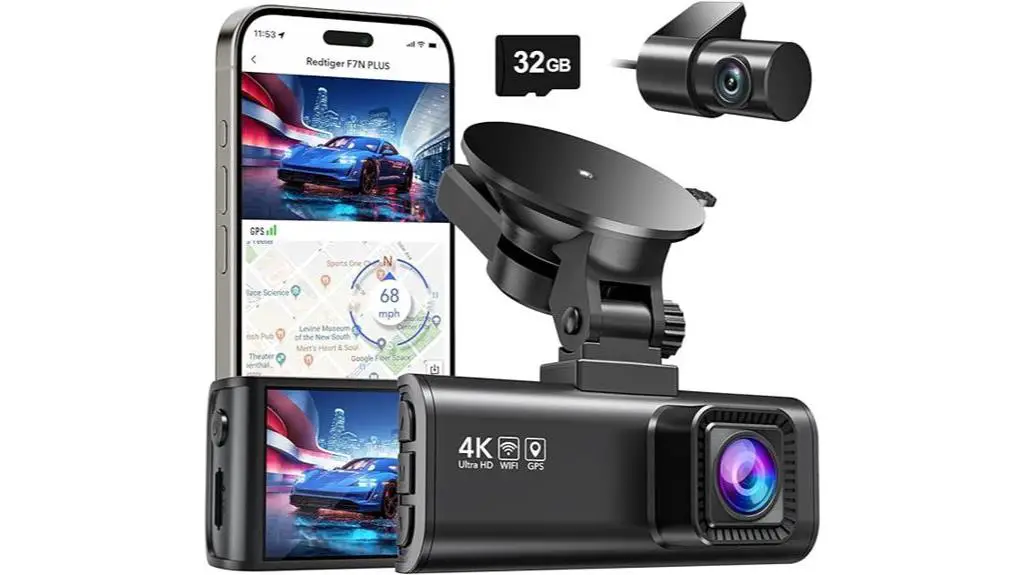 4k 2 5k dash camera system