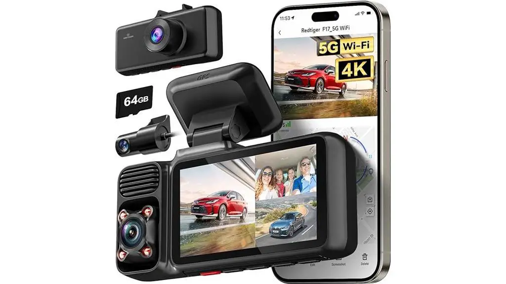 4k dash cam bundle