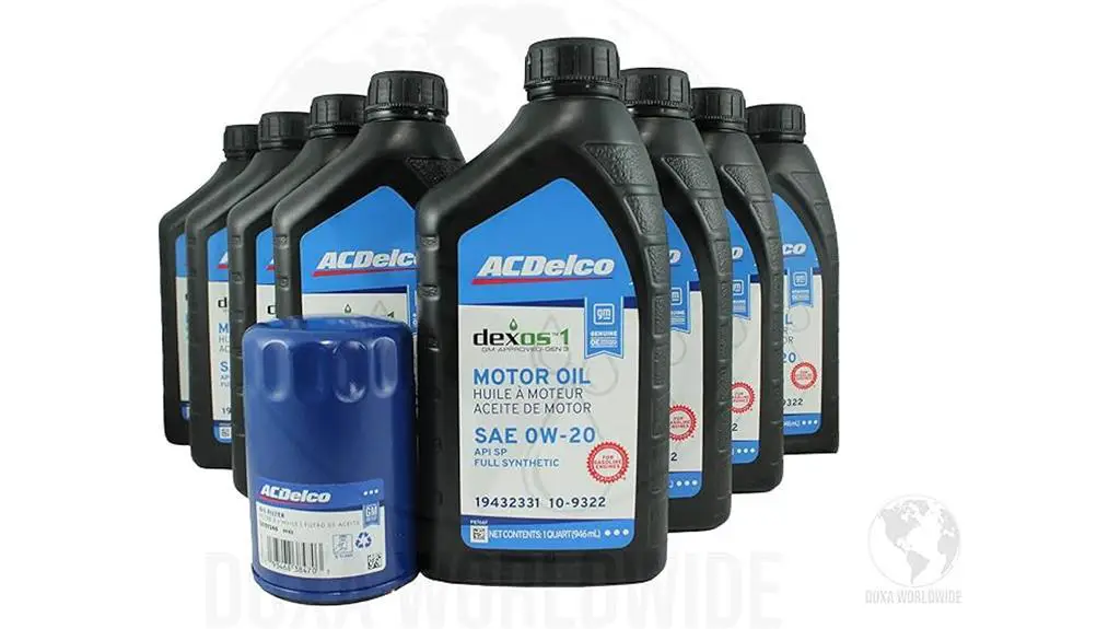 ac delco oil change kit