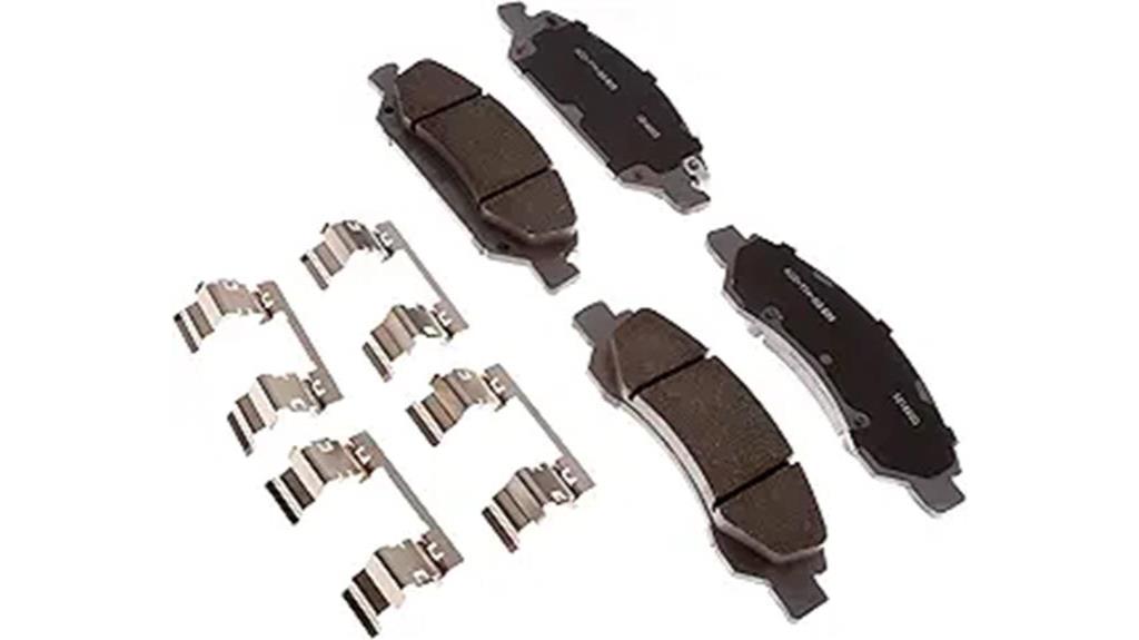 acdelco ceramic brake pads