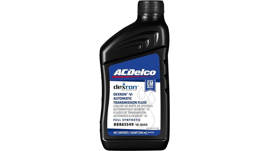 acdelco dexron vi fluid