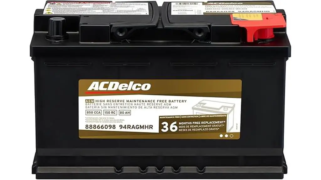 acdelco gold agm battery