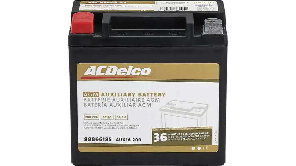 acdelco gold agm battery