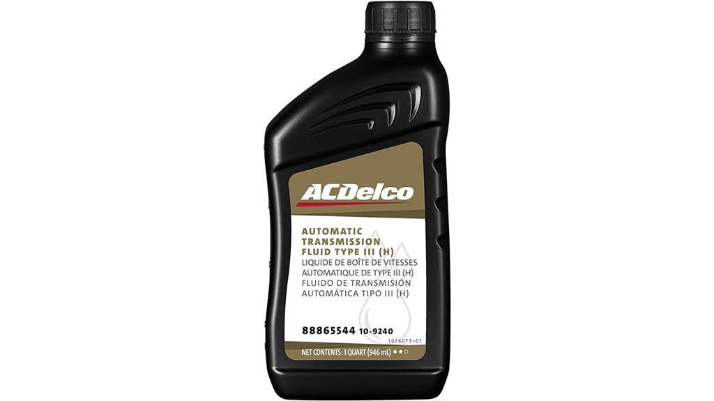 acdelco gold transmission fluid