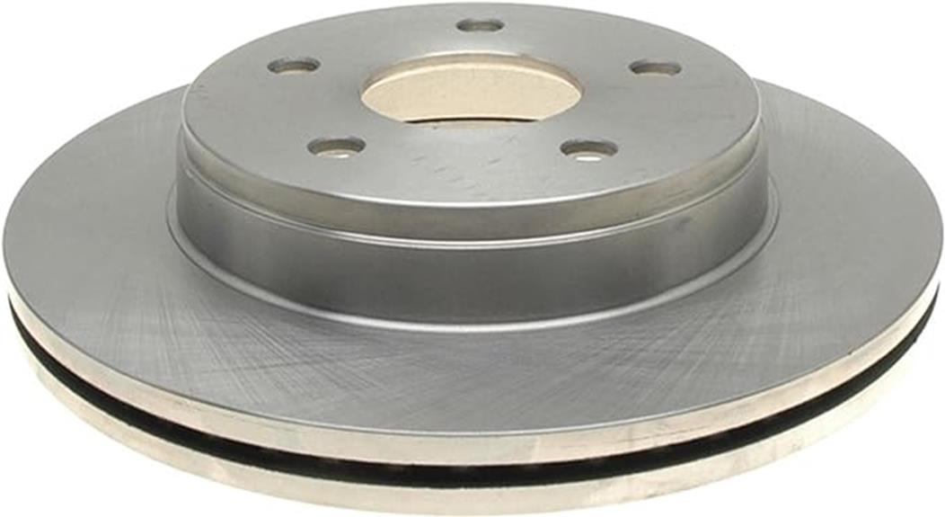 acdelco silver brake rotor