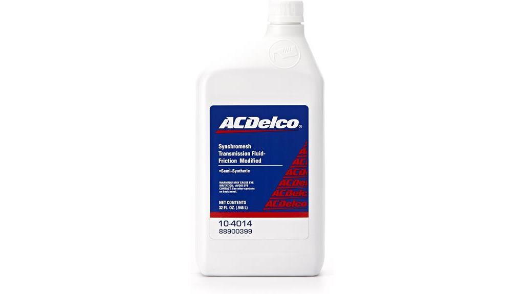 acdelco synchromesh transmission fluid