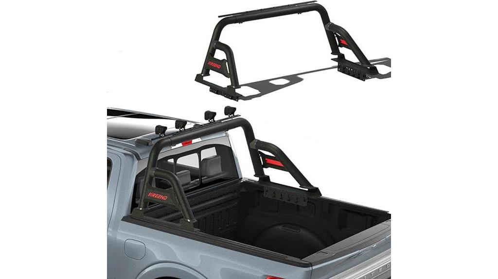 adjustable pickup truck roll bar