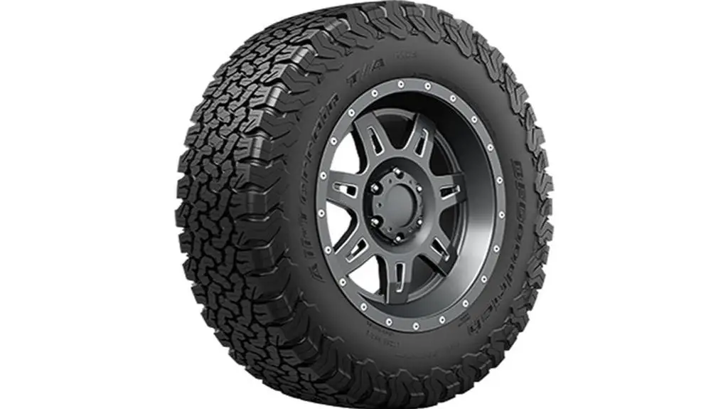 all terrain radial tire specification