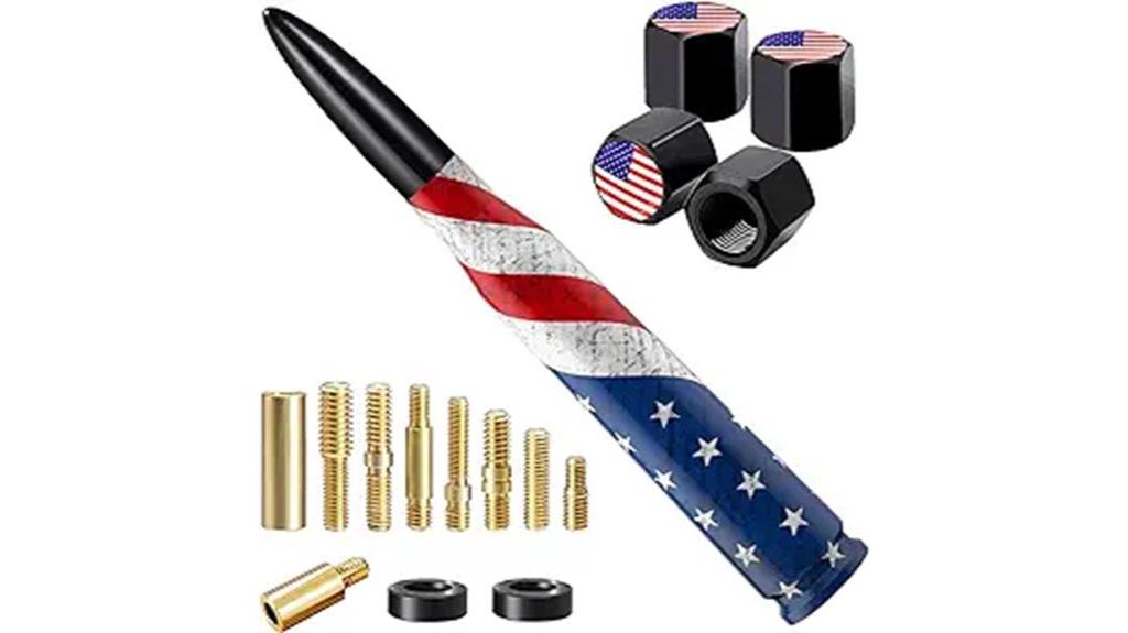 american flag antenna accessories