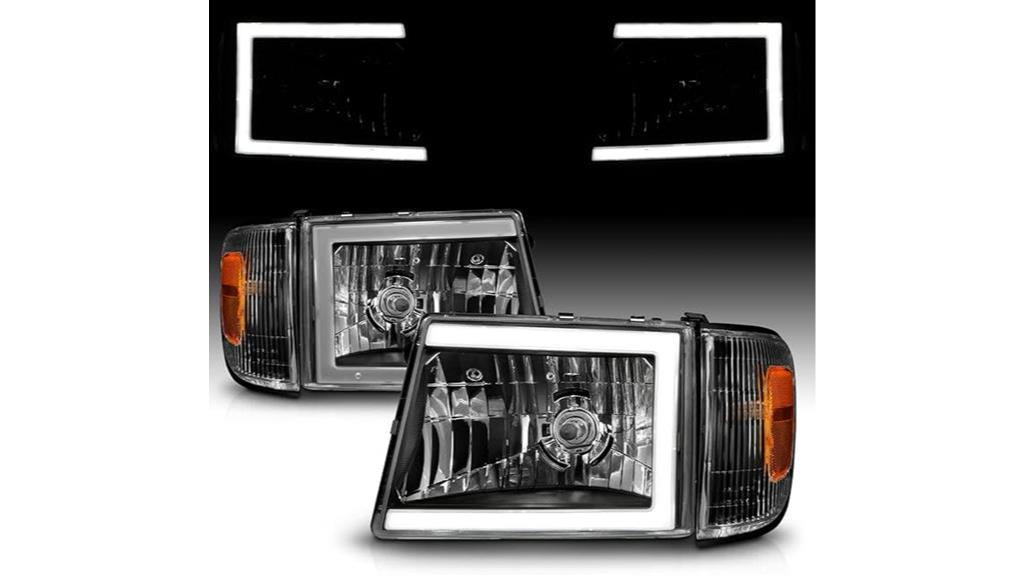 amerilite led headlights tacoma