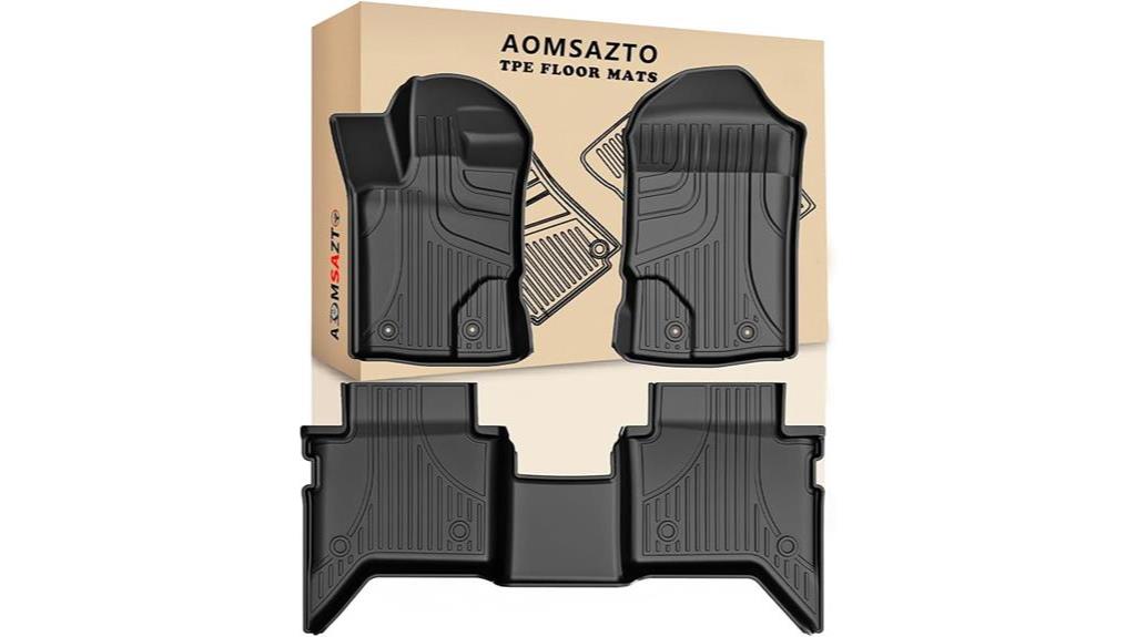 aomsazto floor mats ford ranger