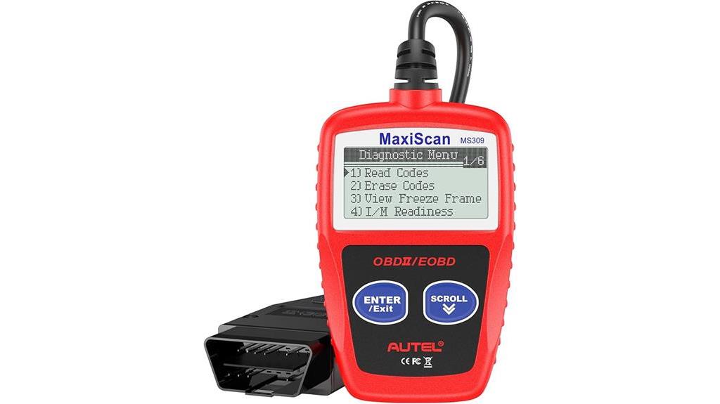 autel ms309 obd2 scanner