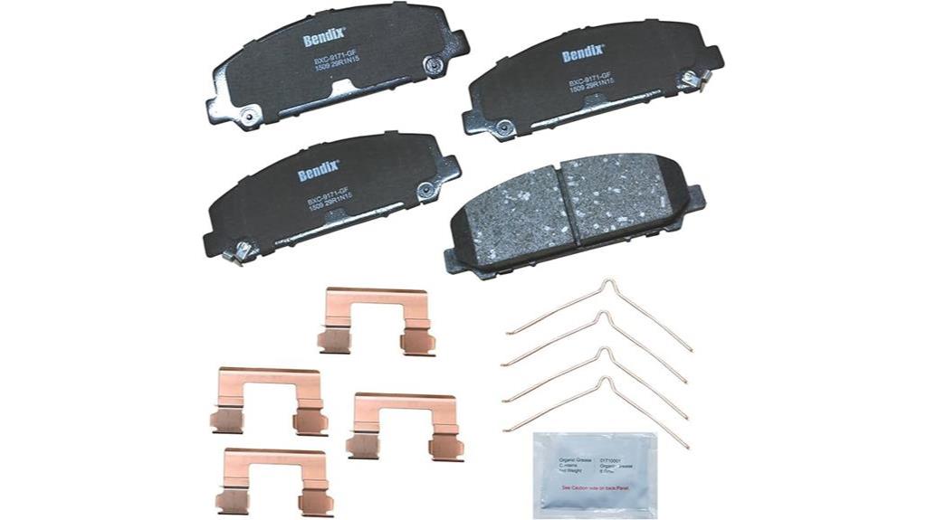 bendix ceramic brake pads