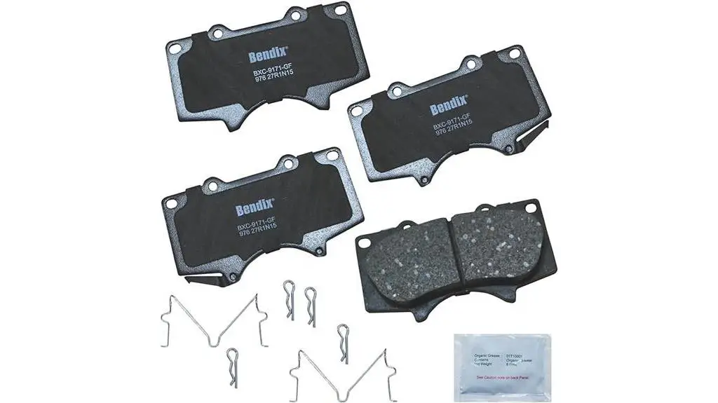 bendix ceramic brake pads