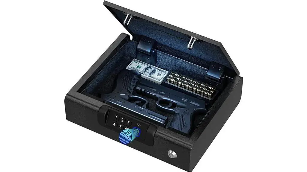 biometric handgun storage solution