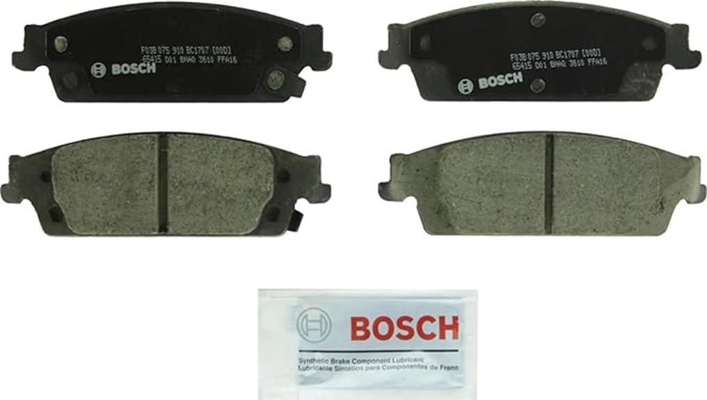 bosch premium ceramic brake pads