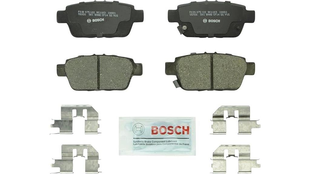 bosch quietcast brake pads